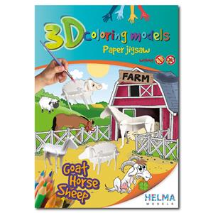 3D Coloring models - Farm