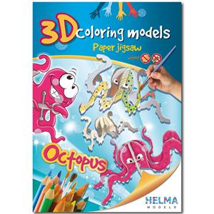 3D Coloring models - Octopus