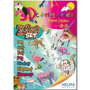 3D Coloring models - Zoo Set