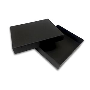 Box LUX with lid - black 160 x 220 mm