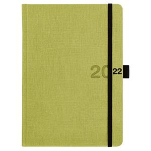 Daily diary 2022 Canvas A5 - green