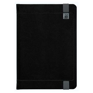 Daily diary 2022 Inverso A5 - black