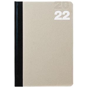 Daily diary 2022 Natura A5 - black