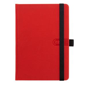 Daily diary 2022 Trendy A5 - red