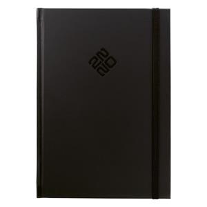 Daily diary 2022 Velvet A5 - black