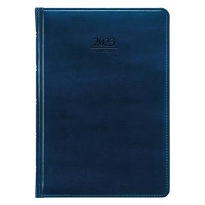 Daily diary 2023 Atlas A5 - blue