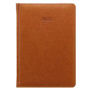 Daily diary 2023 Kastor A5 - brown