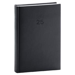 Daily Diary 2024 A5 Aprint - black