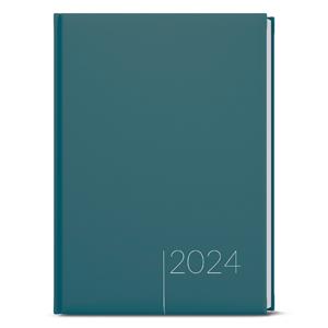 Daily Diary 2024 Adam Lamino B6 - Turquoise