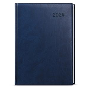 Daily Diary 2024 Adam Vivella B6 - Blue