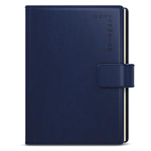 Daily Diary 2024 Ctirad with cutout- Manager A5 - Blue