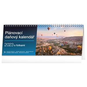 Desk Calendar 2023 Planner with taxes and photos