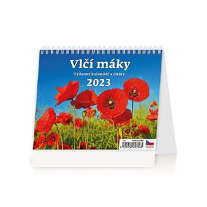 Desk Calendar 2023 - Poppies