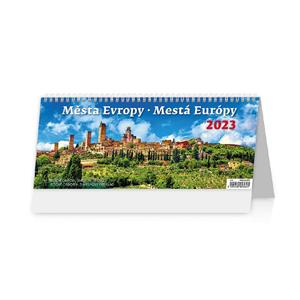 Desk Calendar 2023 - The Cities of Europe