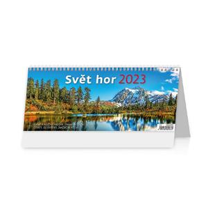 Desk Calendar 2023 - The World Mountains