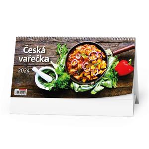 Desk Calendar 2024 Czech Cookbook