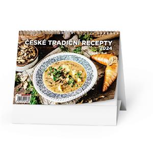 Desk Calendar 2024 Czech traditional recipes