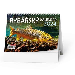 Desk Calendar 2024 Fisherman