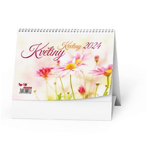 Desk Calendar 2024 Flowers