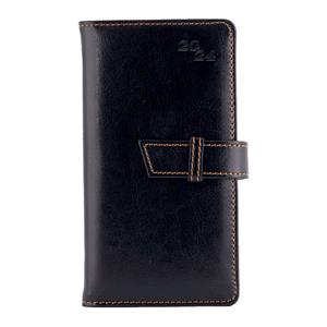 Diary BELT weekly pocket 2024 Slovak - brown/biege