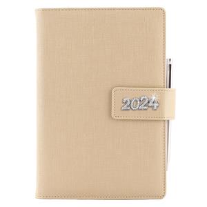 Diary BRILIANT daily B6 2024 - gold