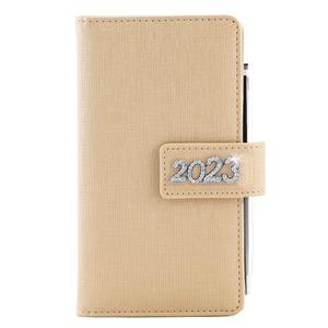 Diary BRILLIANT weekly pocket 2023 Slovak - gold