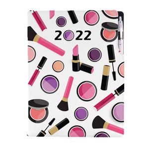 Diary DESIGN daily A4 2022 - Make up