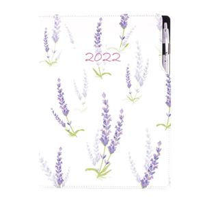 Diary DESIGN daily A4 2022 PL - Lavender