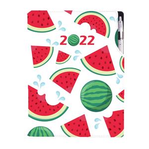 Diary DESIGN daily A4 2022 PL - Melon