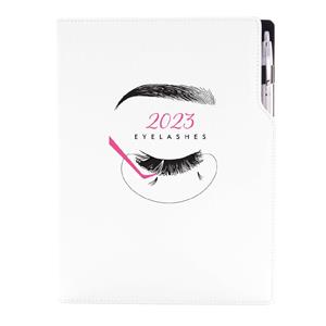 Diary DESIGN daily A4 2023 - Eyelashes