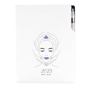 Diary DESIGN daily A4 2023 - Relax