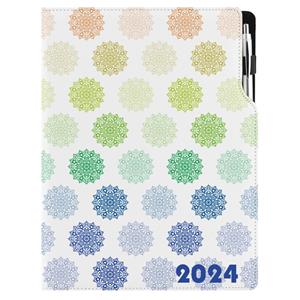 Diary DESIGN daily A4 2024 PL - Mandala color