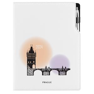 Diary DESIGN daily A4 2024 PL - Prague