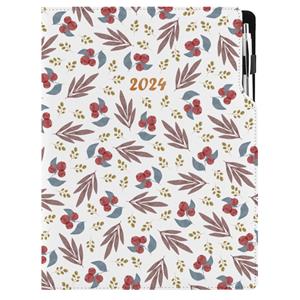 Diary DESIGN daily A4 2024 PL - Rowan berry