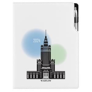 Diary DESIGN daily A4 2024 - Warsaw