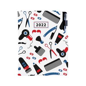 Diary DESIGN daily A5 2022 CZ - Barber