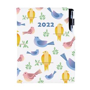 Diary DESIGN daily A5 2022 CZ - Birds