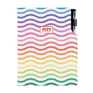 Diary DESIGN daily A5 2022 CZ - Colors