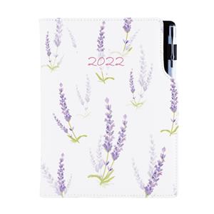 Diary DESIGN daily A5 2022 CZ - Lavender