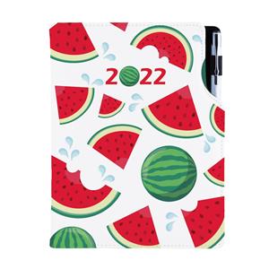 Diary DESIGN daily A5 2022 CZ - Melon