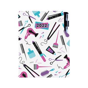 Diary DESIGN daily A5 2022 PL - Hairdresser