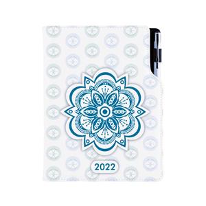 Diary DESIGN daily A5 2022 PL - Mandala blue