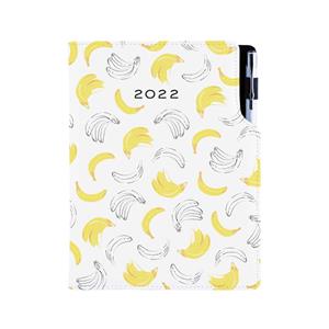 Diary DESIGN daily A5 2022 SK - Banana