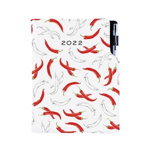 Diary DESIGN daily A5 2022 SK - Chilli