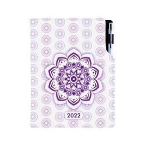 Diary DESIGN daily A5 2022 SK - Mandala violet