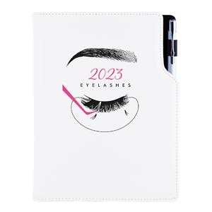 Diary DESIGN daily A5 2023 CZ - Eyelashes