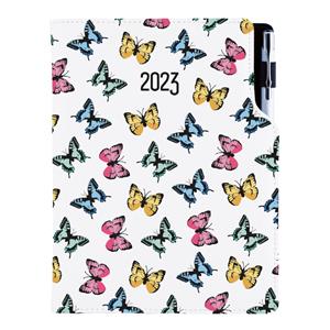 Diary DESIGN daily A5 2023 PL - Color Butterfly