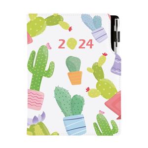 Diary DESIGN daily A5 2024 SK - Cactus