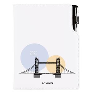 Diary DESIGN daily A5 2025 CZ - London