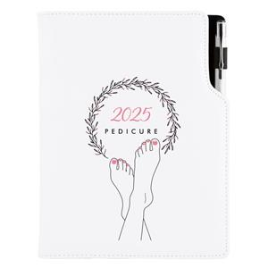 Diary DESIGN daily A5 2025 CZ - Pedicure